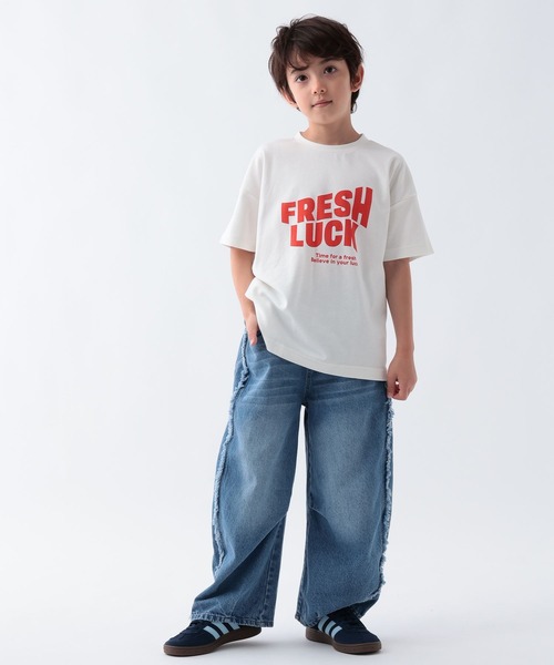 BAYFLOW（ベイフロー）の「[選べるデザイン☆]ウォッシュドデニムパンツ[120~160cm](KIDS)（デニムパンツ・キッズ・ライトブルー/ブルー/ブラック・160cm/150cm/140cm/130cm/120cm）」の5枚目の写真