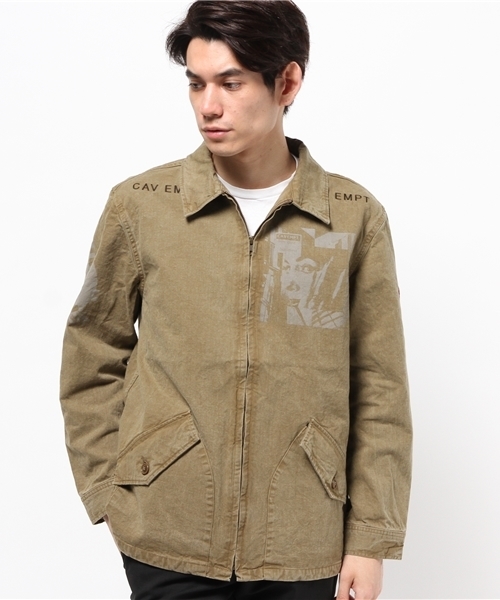 C.E CAVEMPT シーイー OVERDYE PULLOVER JACKET シーイー C.E ブルゾン C.E CAVEMPT シーイー OVERDYE PULLOVER JACKET