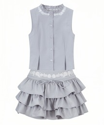 Baby Touch Ribbon Tops Set（Tシャツ/カットソー）｜andwang