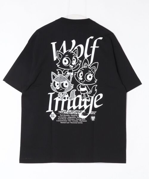 Woofie】ウーフィー Power Wolf Tee（Tシャツ/カットソー）｜fridge