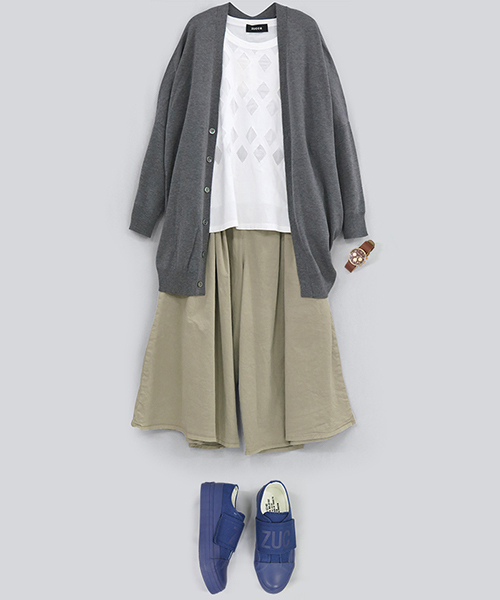 ZUCCa(ズッカ)の「ストレッチチノ(その他パンツ・レディース・チャコールグレー/ブラック/ベージュ・M size/S size)」の17枚目の写真