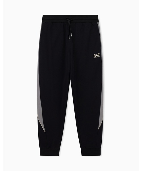 EMPORIO ARMANI EA7(エンポリオアルマーニイーエーセブン)の「<オンライン限定>【エンポリオ アルマーニ EA7】スリムフィット ジョガーパンツ コットンジャージー(スウェットパンツ・メンズ・ブラック・MEDIUM/SMALL/X-LARGE/X-SMALL/LARGE)」の6枚目の写真
