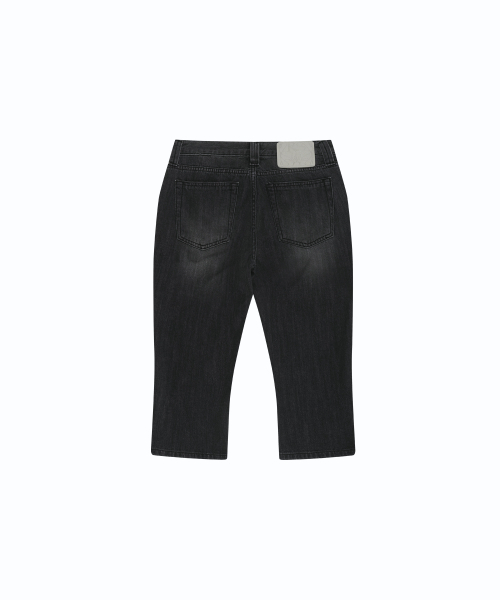 KASHIKO(カシコ)の「Split Pocket Capri Jeans Black(デニムパンツ・レディース・その他・MEDIUM/SMALL)」の13枚目の写真