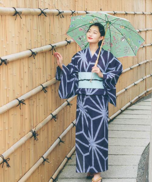 URBAN RESEARCH ROSSO WOMEN(アーバンリサーチ ロッソ)の「『別注』浴衣 大麻柄(浴衣・レディース・ネイビー・FREE)」の1枚目の写真