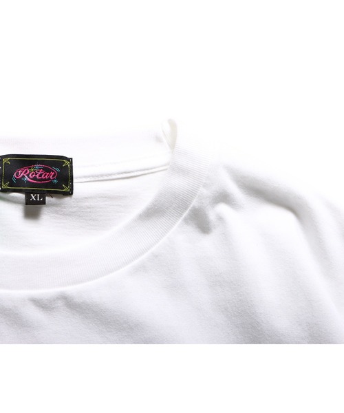 ROTAR(ローター)の「SOCIAL PIECE draw cord Tee(Tシャツ/カットソー・メンズ・ホワイト/ブラック・X-LARGE/LARGE/MEDIUM)」の8枚目の写真