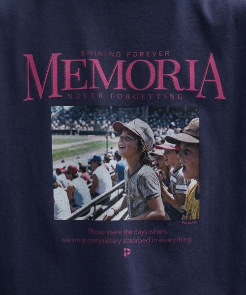 Perushu（ペルーシュ）の「Graphic Assorted Print T-Shirt／グラフィックアソートプリントTシャツ（Tシャツ/カットソー・メンズ・ブラック/ネイビー/オフホワイト/ホワイト系その他/グリーン・MEDIUM/LARGE）」の22枚目の写真