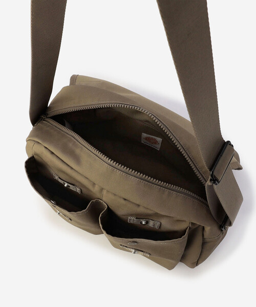 DANTON(ダントン)の「DANTON | キャンバス ショルダーバッグ OBERKAMPF UNISEX(ショルダーバッグ・レディース・ブラック/ブラウン系その他・-)」の18枚目の写真
