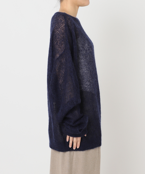 CITYSHOP（シティーショップ）の「《追加》AZE PULLOVER 2：ニット（ニット/セーター・レディース・パープル/ネイビー/サックスブルー・FREE）」の18枚目の写真