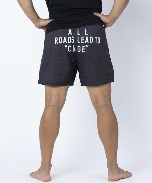 reversal.dogi.design.works(リバーサル・ドーギ・デザイン・ワークス)の「<reversal/リバーサル>SASHIKO RUNNING SHORTS(その他パンツ・メンズ・グレー/ブラック・M/XL/S/L)」の2枚目の写真