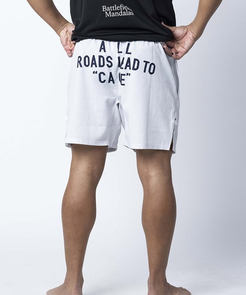 reversal.dogi.design.works(リバーサル・ドーギ・デザイン・ワークス)の「<reversal/リバーサル>SASHIKO RUNNING SHORTS(その他パンツ・メンズ・グレー/ブラック・M/XL/S/L)」の9枚目の写真