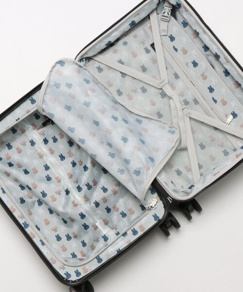 Miffy（ ミッフィー）の「【miffy/ミッフィー】 キャリーケース 35L（42L）（スーツケース/キャリーバッグ・レディース・アイボリー/ブラック・FREE）」の5枚目の写真