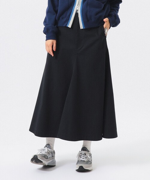 BEAMS BOY(ビームスボーイ)の「チノ スカート(スカート・レディース・ネイビー/ベージュ・0/1/2)」の2枚目の写真