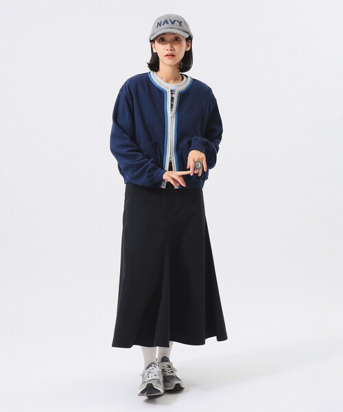 BEAMS BOY(ビームスボーイ)の「チノ スカート(スカート・レディース・ネイビー/ベージュ・0/1/2)」の10枚目の写真