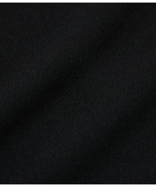 NEWYORKER（ニューヨーカー）の「キーネックパールビジュープルオーバー レディース セットアップ対応 イージーケア（Tシャツ/カットソー・レディース・ブラック/ネイビー・MEDIUM/LARGE）」の7枚目の写真