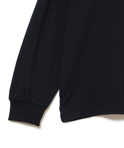 FRED PERRY(フレッドペリー)の「【別注】FRED PERRY / Pique Long Sleeve Polo Shirt(ポロシャツ・メンズ・ブラック/ネイビー/ブラウン系その他・L/M/XL/S)」の8枚目の写真