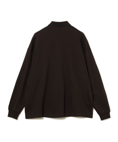 FRED PERRY(フレッドペリー)の「【別注】FRED PERRY / Pique Long Sleeve Polo Shirt(ポロシャツ・メンズ・ブラック/ネイビー/ブラウン系その他・L/M/XL/S)」の18枚目の写真
