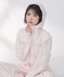 【セットアップ可能】レースラインUVカットパーカー / Lace Line UV Protection Hoodie