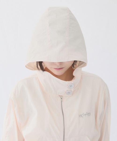 rumnel:（ルムネル）の「【セットアップ可能】レースラインUVカットパーカー / Lace Line UV Protection Hoodie（パーカー・レディース・ピンク/ブラック・FREE）」の21枚目の写真