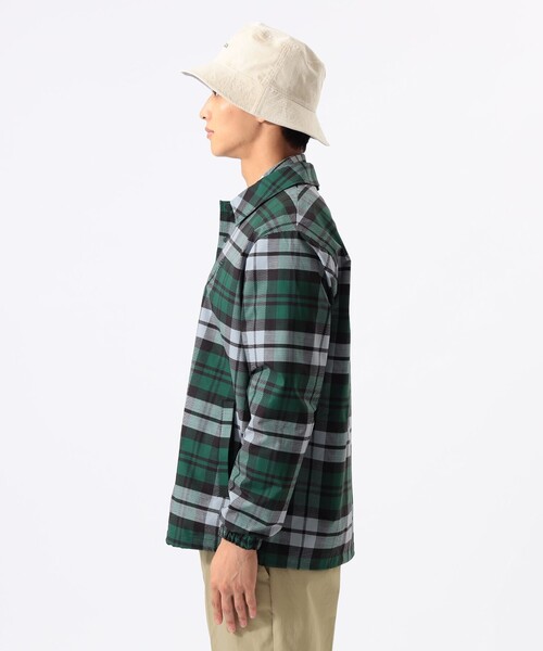 BEAMS GOLF(ビームスゴルフ)の「ORANGE LABEL / チェック コーチジャケット(ブルゾン・メンズ・ワイン/グリーン・MEDIUM/X-LARGE/LARGE/SMALL)」の3枚目の写真