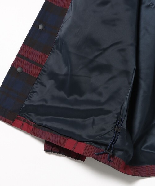 BEAMS GOLF(ビームスゴルフ)の「ORANGE LABEL / チェック コーチジャケット(ブルゾン・メンズ・ワイン/グリーン・MEDIUM/X-LARGE/LARGE/SMALL)」の9枚目の写真