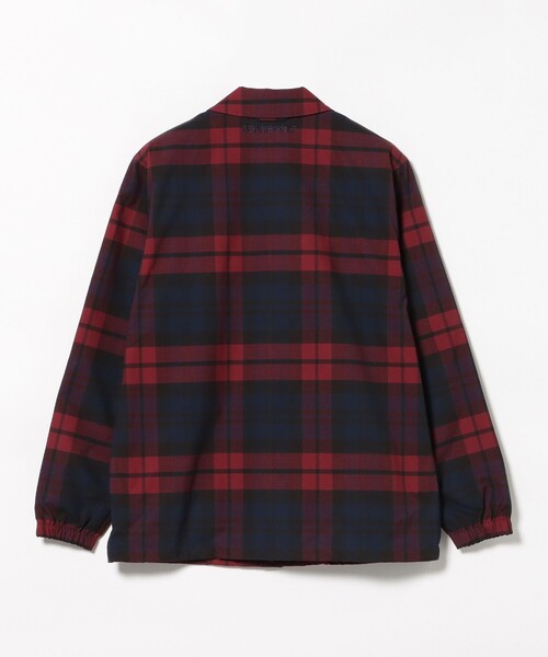 BEAMS GOLF(ビームスゴルフ)の「ORANGE LABEL / チェック コーチジャケット(ブルゾン・メンズ・ワイン/グリーン・MEDIUM/X-LARGE/LARGE/SMALL)」の10枚目の写真