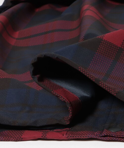 BEAMS GOLF(ビームスゴルフ)の「ORANGE LABEL / チェック コーチジャケット(ブルゾン・メンズ・ワイン/グリーン・MEDIUM/X-LARGE/LARGE/SMALL)」の11枚目の写真