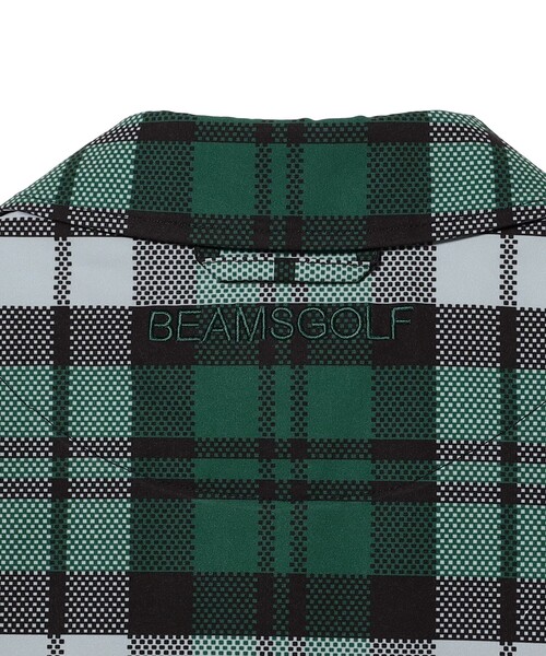 BEAMS GOLF(ビームスゴルフ)の「ORANGE LABEL / チェック コーチジャケット(ブルゾン・メンズ・ワイン/グリーン・MEDIUM/X-LARGE/LARGE/SMALL)」の18枚目の写真