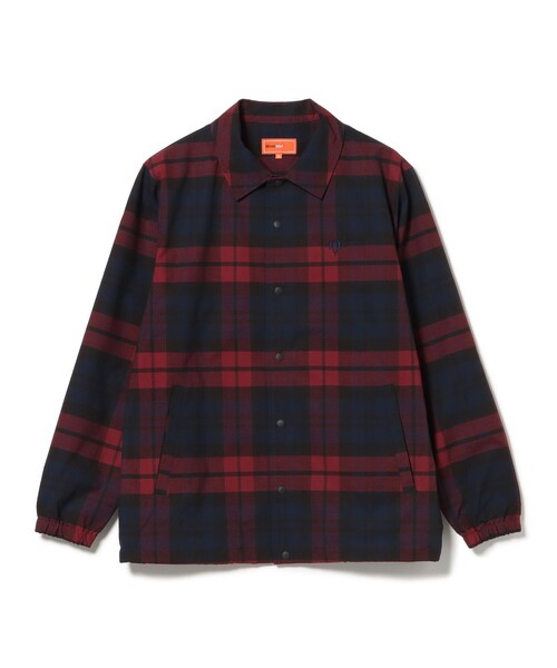 BEAMS GOLF(ビームスゴルフ)の「ORANGE LABEL / チェック コーチジャケット(ブルゾン・メンズ・ワイン/グリーン・MEDIUM/X-LARGE/LARGE/SMALL)」の20枚目の写真