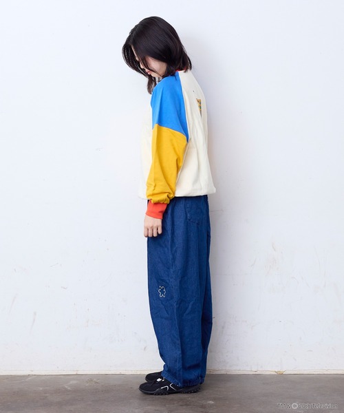 MARKEY'S(マーキーズ)の「【別注】The Simpsons クレイジースウェット/おとな(スウェット・レディース・ブルー/オフホワイト・160cm)」の4枚目の写真