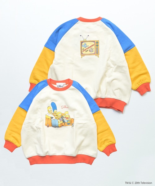 MARKEY'S(マーキーズ)の「【別注】The Simpsons クレイジースウェット/おとな(スウェット・レディース・ブルー/オフホワイト・160cm)」の7枚目の写真