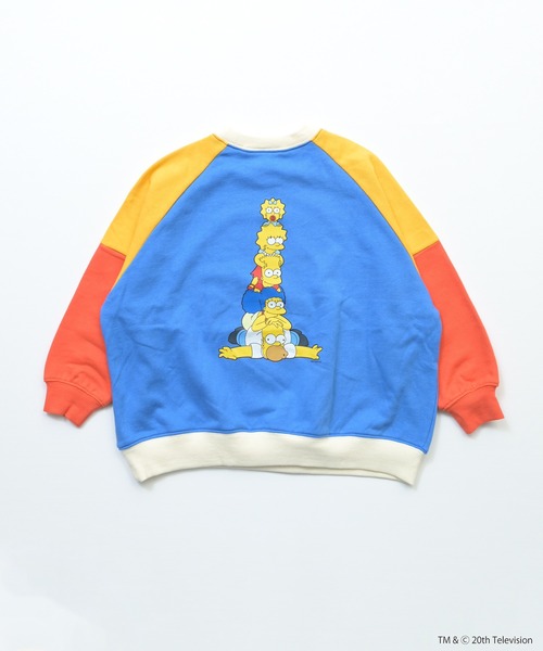 MARKEY'S(マーキーズ)の「【別注】The Simpsons クレイジースウェット/おとな(スウェット・レディース・ブルー/オフホワイト・160cm)」の9枚目の写真