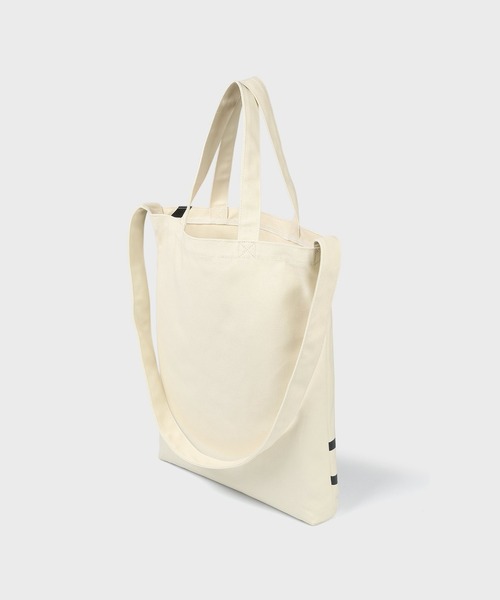 Paul Smith（ポールスミス）の「“Cropped Logo” コットン トートバッグ【553983 STOTE】（トートバッグ・メンズ・オフホワイト/ブルー/ブラック・FREE）」の9枚目の写真
