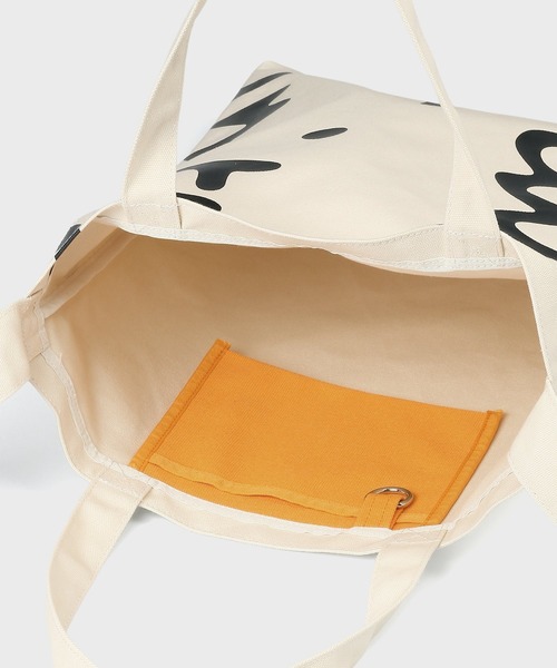 Paul Smith（ポールスミス）の「“Cropped Logo” コットン トートバッグ【553983 STOTE】（トートバッグ・メンズ・オフホワイト/ブルー/ブラック・FREE）」の10枚目の写真