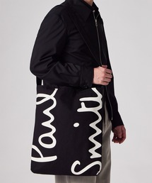 Paul Smith（ポールスミス）の「“Cropped Logo” コットン トートバッグ【553983 STOTE】（トートバッグ）」