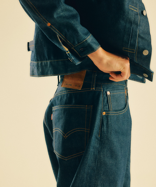 Levi's(リーバイス)の「LEVI'S (R) / リーバイス 別注 501 ルーズ L30(デニムパンツ・メンズ・ネイビー・36/34/32/30/29)」の5枚目の写真
