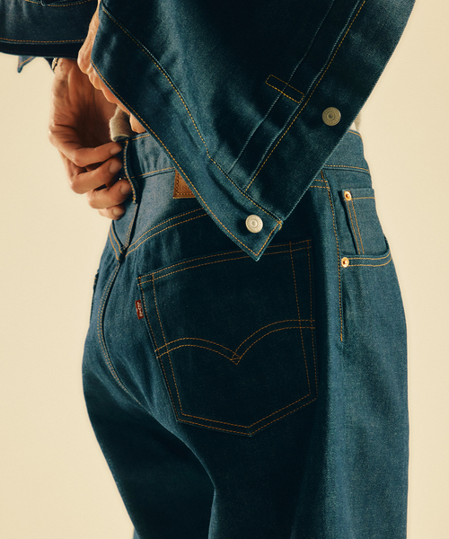 Levi's(リーバイス)の「LEVI'S (R) / リーバイス 別注 501 ルーズ L30(デニムパンツ・メンズ・ネイビー・36/34/32/30/29)」の6枚目の写真