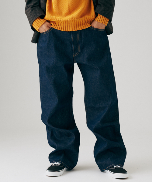 Levi's(リーバイス)の「LEVI'S (R) / リーバイス 別注 501 ルーズ L30(デニムパンツ・メンズ・ネイビー・36/34/32/30/29)」の11枚目の写真