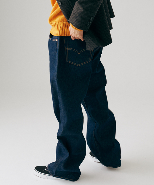 Levi's(リーバイス)の「LEVI'S (R) / リーバイス 別注 501 ルーズ L30(デニムパンツ・メンズ・ネイビー・36/34/32/30/29)」の12枚目の写真
