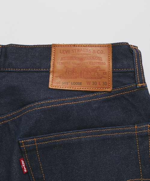 Levi's(リーバイス)の「LEVI'S (R) / リーバイス 別注 501 ルーズ L30(デニムパンツ・メンズ・ネイビー・36/34/32/30/29)」の22枚目の写真