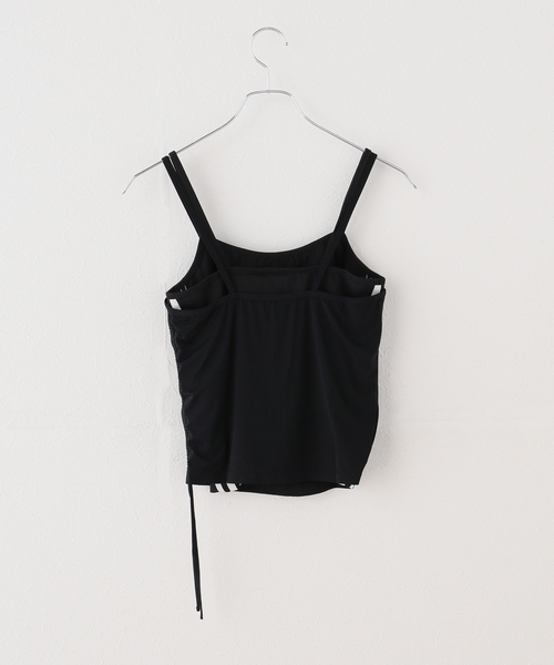adidas Originals(アディダスオリジナルス)の「adidas originals / アディダス オリジナルス ORI LAYERED TANK(タンクトップ・レディース・ブラック・MEDIUM)」の3枚目の写真