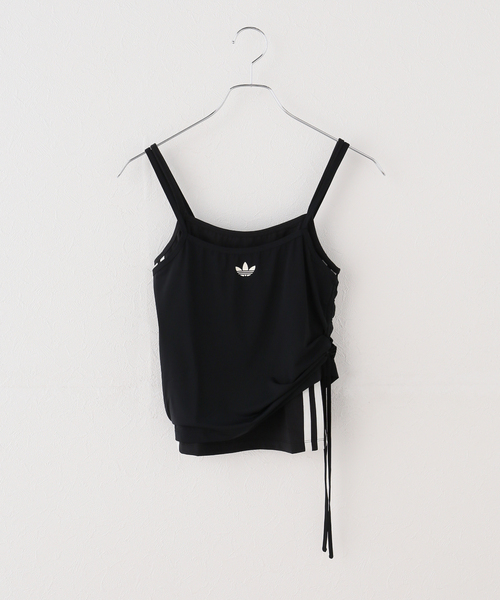 adidas Originals(アディダスオリジナルス)の「adidas originals / アディダス オリジナルス ORI LAYERED TANK(タンクトップ・レディース・ブラック・MEDIUM)」の6枚目の写真
