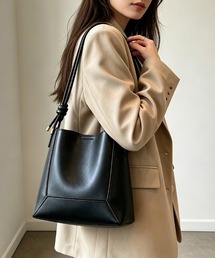 ミニバッグ付き2WAYバケツショルダーバッグ