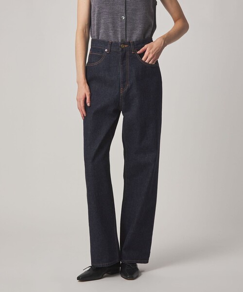 Steven Alan(スティーブンアラン)の「<Steven Alan>コットン ストレート デニムパンツ(デニムパンツ・レディース・グレー/ネイビー・XS/S/M/L)」の2枚目の写真