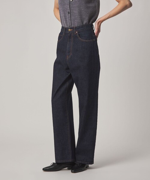 Steven Alan(スティーブンアラン)の「<Steven Alan>コットン ストレート デニムパンツ(デニムパンツ・レディース・グレー/ネイビー・XS/S/M/L)」の5枚目の写真