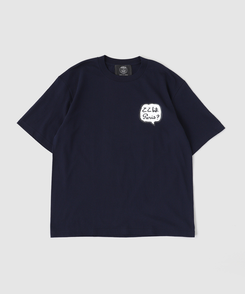 PARIS SAINT-GERMAIN(パリサンジェルマン)の「《追加》JEAN JULIEN x PSG TEE 1(Tシャツ/カットソー・メンズ・ブラック/ネイビー・MEDIUM/LARGE/X-LARGE)」の6枚目の写真
