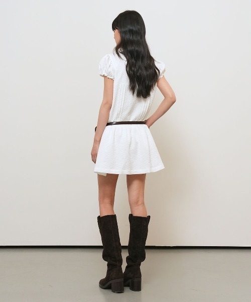 GENERAL IDEA(ジェネラルアイデア)の「【GENERAL IDEA】フローラルキャップスリーブミニワンピース / FLORAL CAP SLEEVE MINI DRESS(ワンピース・レディース・ホワイト/ブラック/ピンク・L/M/S)」の18枚目の写真