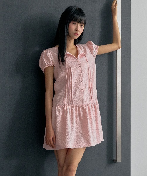 GENERAL IDEA(ジェネラルアイデア)の「【GENERAL IDEA】フローラルキャップスリーブミニワンピース / FLORAL CAP SLEEVE MINI DRESS(ワンピース・レディース・ホワイト/ブラック/ピンク・L/M/S)」の22枚目の写真
