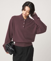 LACOSTE（ラコステ）の「【別注】＜LACOSTE＞ポロニット（ニット/セーター）」