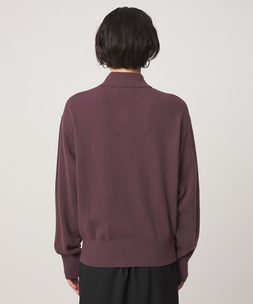 LACOSTE(ラコステ)の「【別注】<LACOSTE>ポロニット(ニット/セーター・レディース・レッド/ダークブラウン/ネイビー・FREE)」の17枚目の写真