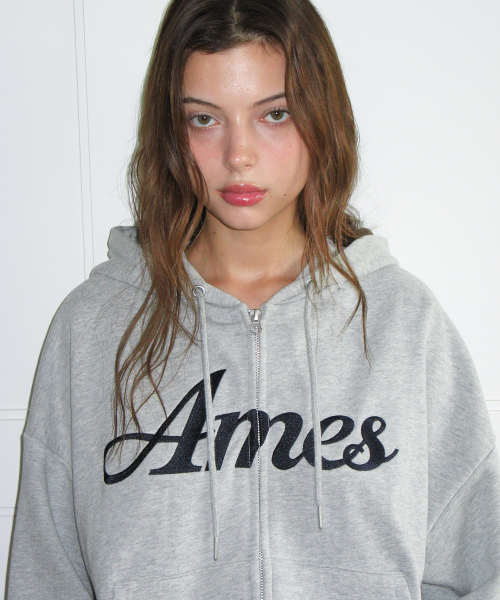 AMESWORLDWIDE(アメスワールドワイド)の「STANDARD LOGO HOODIE ZIP-UP GREY(パーカー・レディース・その他・SMALL/MEDIUM)」の18枚目の写真